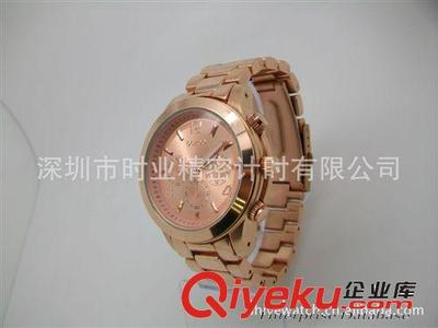 深圳市时业精密计时 畅销玫瑰金个性石英手表，专业制造与定制服务